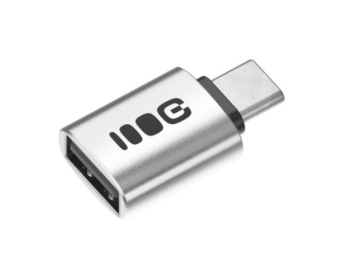 Адаптер OTG Greencell 2.4A USB-C до USB-A швидкість передачі даних 480 Mbps 12W алюміній