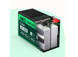 Green Cell CUBE AGM IP54 12V 75Ah VRLA акумулятор для рибальських човнів, скутерів, газонокосарок, тракторів.