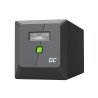 Зарядний пристрій UPS Greencell 1000VA 600W PowerProof з LCD екраном