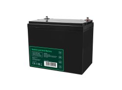 Green Cell Cell® AGM 12V 75Ah акумулятор Свинцева батарея VRLA Фотоелектрична сонячна батарея для інвалідного візка Unbemann Car