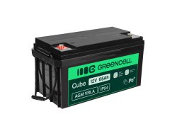 Green Cell ® AGM 12V 65Ah акумулятор VRLA свинцева батарея Unbemann рибальський різець човен скутер газон трактор газонокосарка