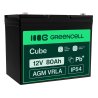 Green Cell ® AGM 12V 80Ah акумулятор VRLA свинцева батарея Unbemann рибальський різець човен скутер газон трактор газонокосарка