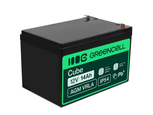 Green Cell ® AGM 12V 14Ah акумулятор VRLA свинцевий акумулятор іграшки електричні іграшки сигналізація дитячі транспортні засоби