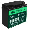 Green Cell Cell® AGM 12V 20Ah акумулятор Свинцева батарея VRLA Фотоелектрична сонячна батарея для інвалідного візка Unbemann Car