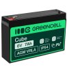Green Cell ® AGM 6V 7Ah акумулятор VRLA свинцевий акумулятор іграшки електричні іграшки сигналізація дитячі транспортні засоби