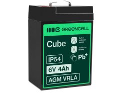 Green Cell ® AGM 6V 4Ah акумулятор VRLA свинцевий акумулятор іграшки електричні іграшки сигналізація дитячі транспортні засоби
