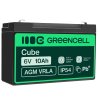 Green Cell ® AGM 6V 10Ah акумулятор VRLA свинцевий акумулятор іграшки електричні іграшки сигналізація дитячі транспортні засоби