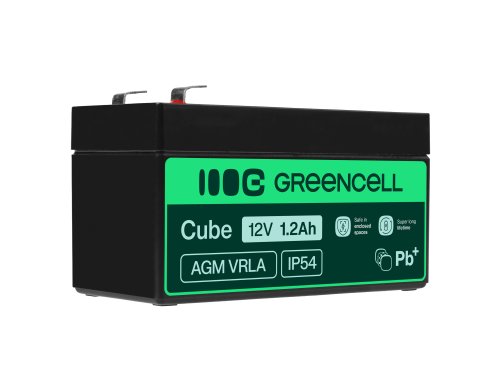 Green Cell ® AGM 12V 1.2Ah акумулятор VRLA свинцевий акумулятор іграшки електричні іграшки сигналізація дитячі транспортні засоб