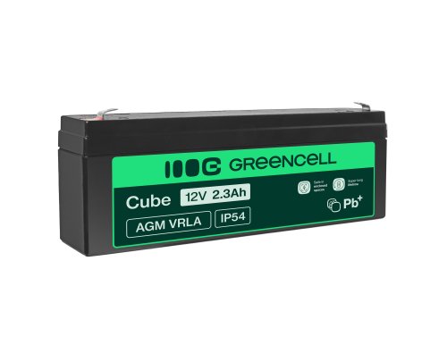 Green Cell ® AGM 12V 2.3Ah акумулятор VRLA свинцевий акумулятор іграшки електричні іграшки сигналізація дитячі транспортні засоб