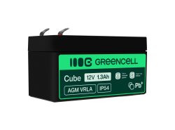 Green Cell ® AGM 12V 1,3Ah акумулятор VRLA свинцевий акумулятор іграшки електричні іграшки сигналізація дитячі транспортні засоб