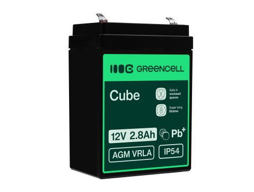 Green Cell ® AGM 12V 2,8Ah акумулятор VRLA свинцевий акумулятор іграшки електричні іграшки сигналізація дитячі транспортні засоб