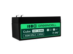 Green Cell ® AGM 12V 3,4Ah акумулятор VRLA свинцевий акумулятор іграшки електричні іграшки сигналізація дитячі транспортні засоб