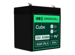 Green Cell Cell® AGM 12V 4,5Ah VRLA Свинцева батарея Unbemann Система UPS Система UPS Резервна батарея системи UPS