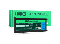 Акумулятор Green Cell 33YDH для Dell Inspiron G3 3579 3779 G5 5587 G7 7588 7577 7773 7778 7779 7786 Latitude 3380 3480 3490 3590