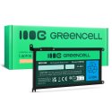 Акумулятор Green Cell WDX0R WDXOR для Dell Inspiron 13 5368 5378 5379 14 5482 15 5565 5567 5568 5570 5578 5579 7560 7570 17 5770