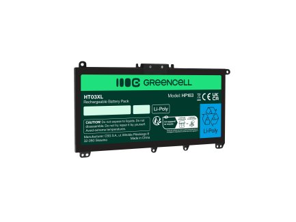 Акумулятор Green Cell HT03XL L11119-855 для ноутбука HP