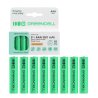 8x AAA R3 950mAh Ni-MH акумуляторні батареї Green Cell